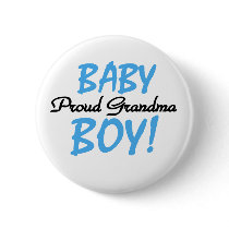 Baby Boy Proud Grandma