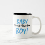 Baby Boy Proud Grandpa Mugs