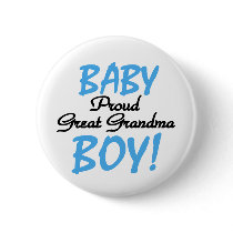 Baby Boy Proud Great Grandma