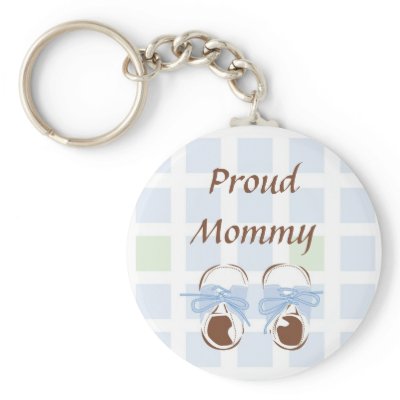 Baby Boy Shoe Key Chain by MissNNick