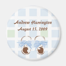 Baby Boy Shoes Magnet