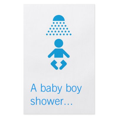 Baby boy shower flyers by kristadegroot