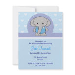 Baby Boy Shower Invitation