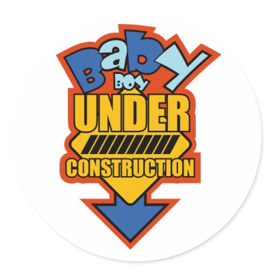 BABY boy UNDER CONSTRUCTION by crazycoolbaby