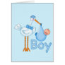 Baby Boy with Stork
