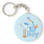 Baby Boy with Stork