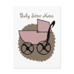 Baby Buggy Postcard