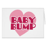 Baby Bump design Greeting Card