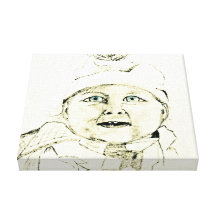 Baby Bunting Gallery Wrapped Canvas