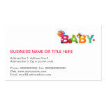 baby business card