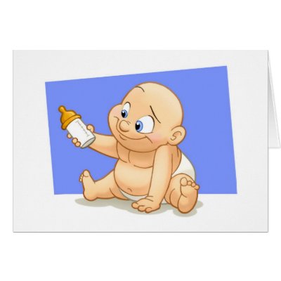 Baby Card (Blank Inside) by stlewis75