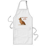 Baby Cardinal in Kitchen aprons