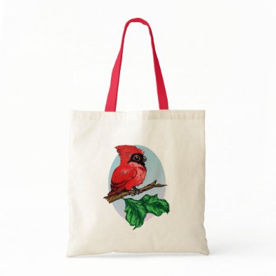 Baby Cardinal Tote Bag by natures_edge