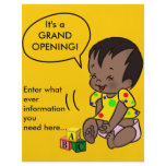 Baby Cartoon to Personalise - Flyer