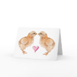 Baby Chick Love Card