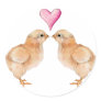 Baby Chick Love Sticker