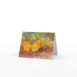 Baby Chicks notecard