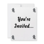 Baby chimpanzee monkey vintage drawing personalized announcement