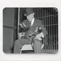 Baby Chimpanzees, 1938 Mousepads