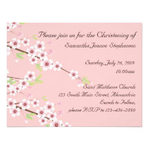 Baby Christening Invitation