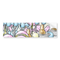 Baby Collage Bumper Stickers
