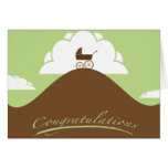 Baby Congratulations Design Greeting Card