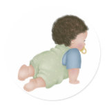 Baby Crawling Stickers