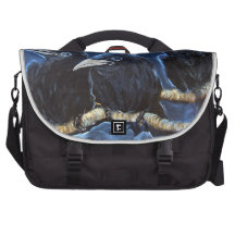 Baby Crows - Original Art Laptop Computer Bag