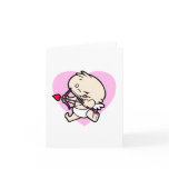 Baby Cupid Aiming For Love Card