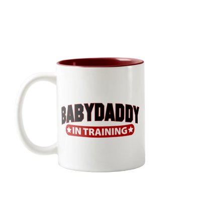 Baby Daddy In Training Mugs by babyfactory