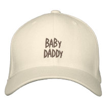 Baby, Daddy-Saying-Embroidered Hat