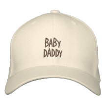 Baby, Daddy-Saying-Embroidered Hat