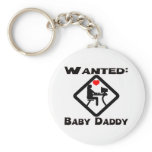 Baby Daddy Wanted Keychain