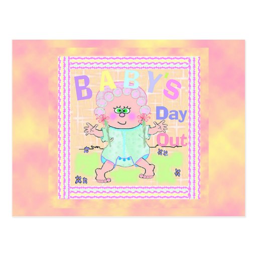 Baby Day Out Postcard