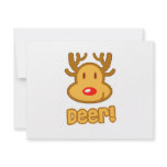 Baby Deer Cartoon invitations