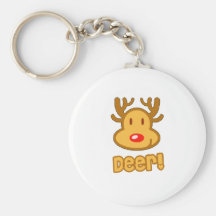 Baby Deer Cartoon Key Chains