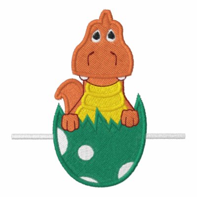 Baby Dinosaur in Egg by silly_strings