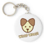 Baby Dog Cartoon Keychain