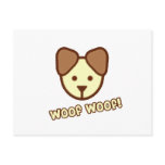 Baby Dog Cartoon postcards