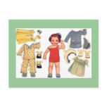 Baby Doll Paper Doll Postcards