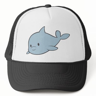 Baby Dolphin Mesh Hats by graphicdesigner