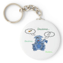 Baby Dragon Decisions...Decisions...Decisions... Keychains