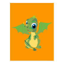 Baby Dragon Postcard