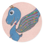 Baby Dragon, Small Cute Very Sharp Teeth stickers