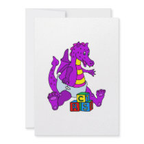 Baby Dragon with Blocks