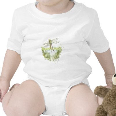 Baby Dragonfly Onsie/Creeper by Critterpainter