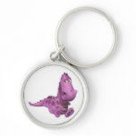 Baby Dragons: Smoky Premium Round Keychains