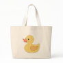 Baby Duck Applique Canvas Bags