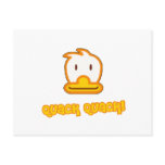 Baby Duck Cartoon Post Card
