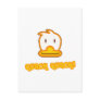 Baby Duck Cartoon Post Card